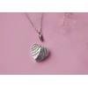 Angel Wing Heart Urn Keepsake Pendant Locket Necklace 925 Sterling