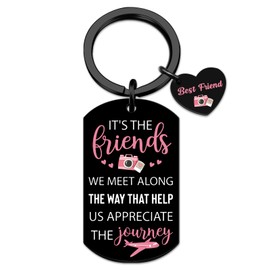 LKBVUG 2025 Graduation Gifts for Women Best Friendship Gifts for Women Sister BFF Bestie Best Friends Presents Keychains Graduation Birthday Christmas Thanksgiving Appreciation Presents Jewels