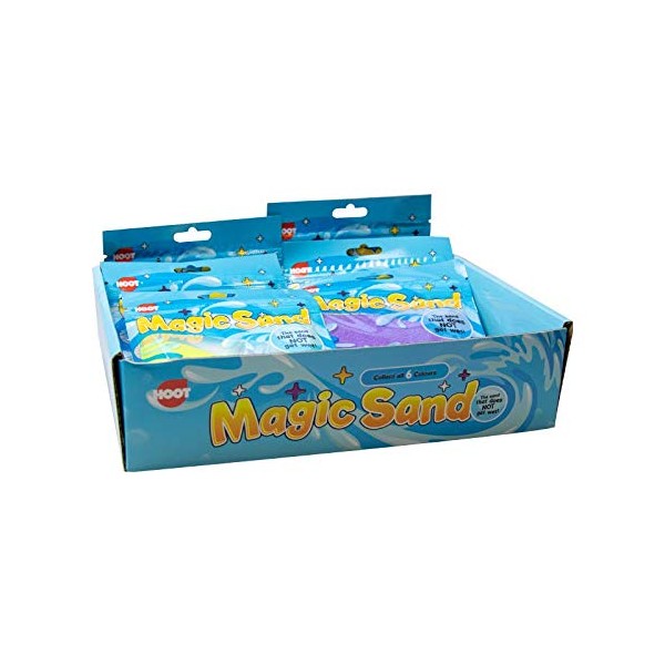 Hoot Magic Sand (Never Gets Wet) x 6 Colours