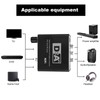 Digital to Analog Fiber Converter Volume Adjustment Coaxial to 5.1