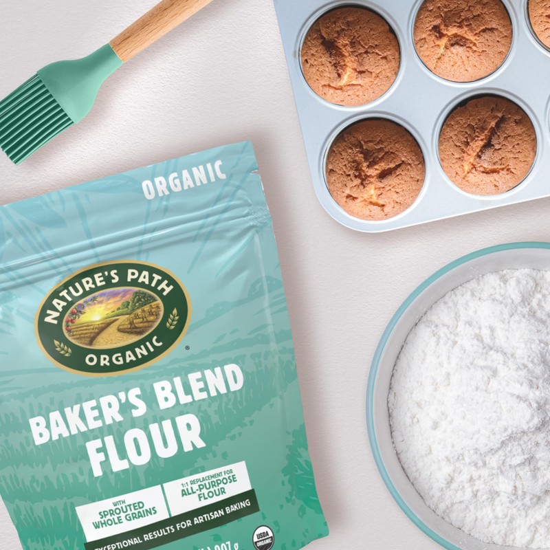 Nature's Path Organic Baker's Blend Flour, 32 oz (Pack of