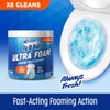 Ty-D-Bol Ultra Foam Toilet Bowl Cleaner - Provides Up to