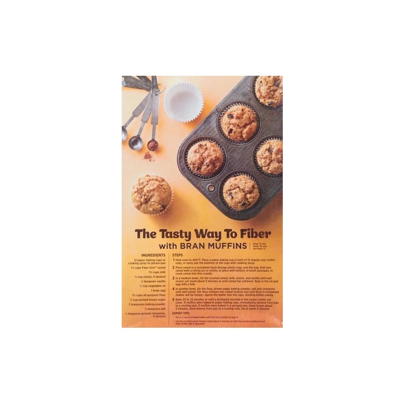Fiber One Cereal, Original Bran, High Fiber Cereal Made with