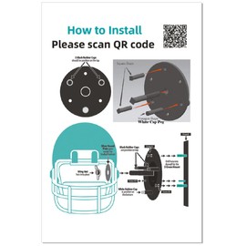 GarrDesign Full Size Football Helmet Wall Mount Brackets (4 Pack)