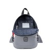 Pick & Pack Unisex Shark Shape Backpack, Visible Grey, Casual