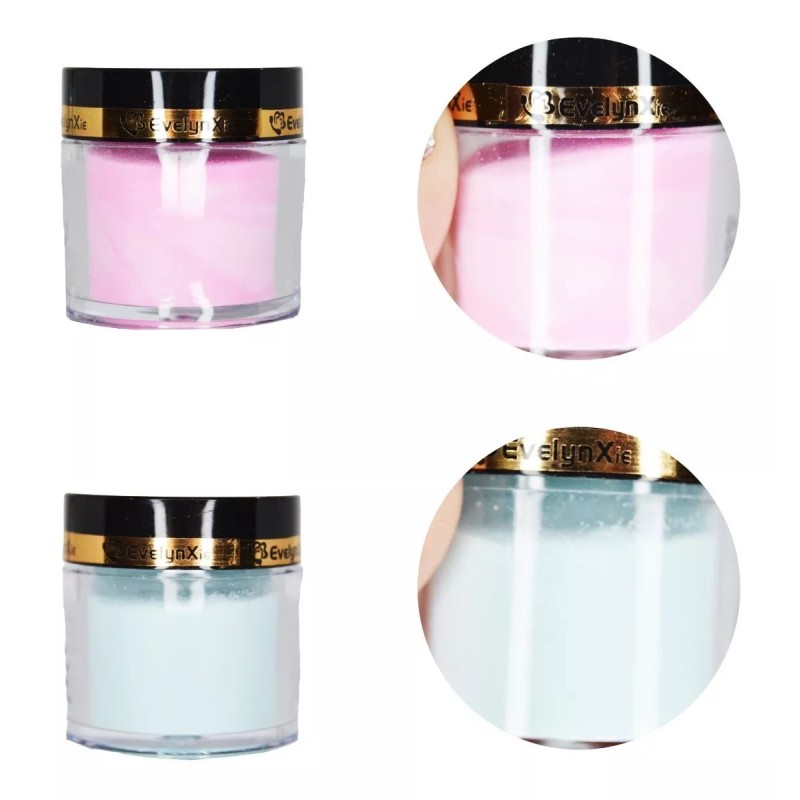 Evelinxie 12 Polvo Acrilico, Inmersion, Escultura, Uñas Manicure