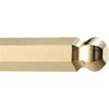 Bondhus 38046 Set 6 GoldGuard Plated Ball End L-Wrenches 1.5-5mm
