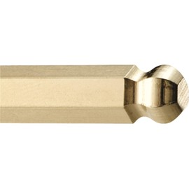 Bondhus 38046 Set 6 GoldGuard Plated Ball End L-Wrenches 1.5-5mm