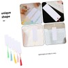 SEWACC 10 Sets Aluminum Blank Bookmarks with Tassels for Sublimation