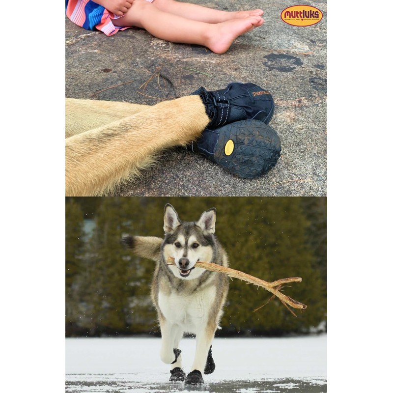 Muttluks Mat Trackers Dog Shoes, Easy to Put On and