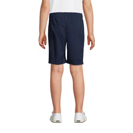 Lands' End Uniform Boys Mesh Short Classic Navy Kids X-Small