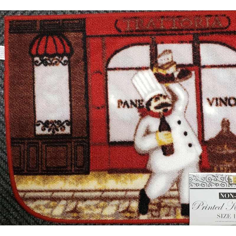 Better Home PRINTED NYLON RUG (nonskid back) (17" x 28")