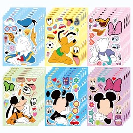 Mouse Stickers for Scrapbooking, 36 Different Sheets, Teacher Reward Prizes, Mouse Themed Birthday Party Favors Supplies