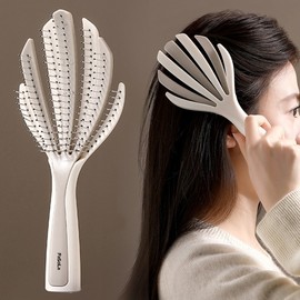 Jangman A749 Rake Massage Brush Hair Comb for Scalp Stimulation & Hair Care Brush 2ea