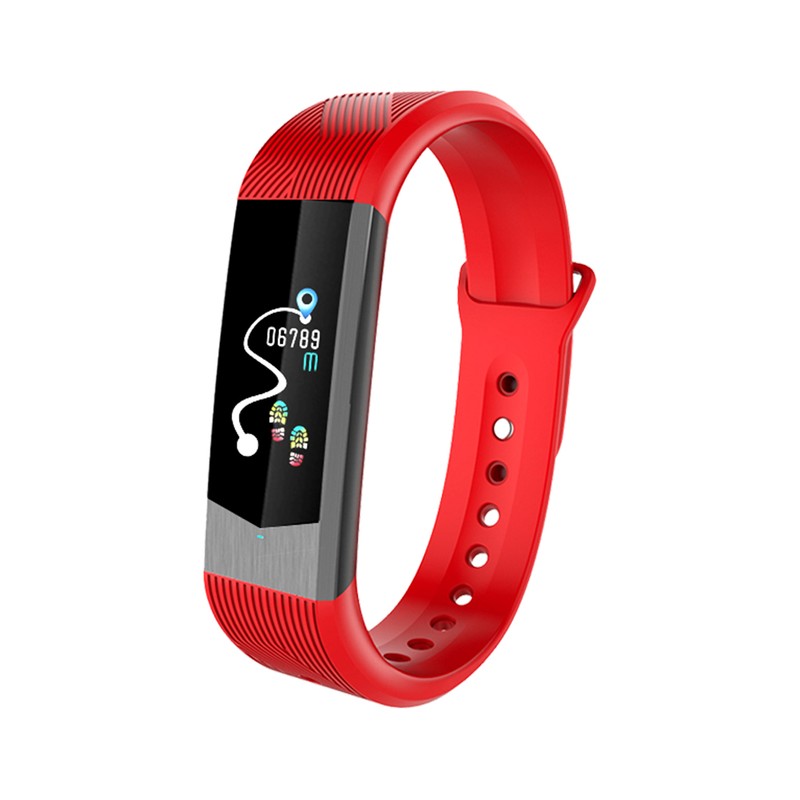 Business Fashion Color Screen Smart Bracelet Pedometer Heart Rate Monitoring