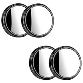 4 Pack 360° Rotatable, Waterproof High Definition Convex Blind Spot Mirrors ， Universal Fitment for Cars, SUVs, Trucks ， Enhancing Road Safety & Visibility - GM Vehicle Specific