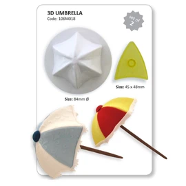 PME 106M018 3D Umbrella Cutters, White, 12 x 3 x 17 cm