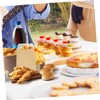 Healvian 100pcs Snack Wrapping Bags Aluminum Foil Oil Proof for