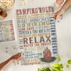 Lantern Press 1000 Piece Jigsaw Puzzle, Eastern Oregon, Camping Rules,