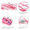 ZIPIT [Zipit] Makeup Case, Clear Monster, Pink