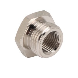 O2 Sensor Thread Plug,Oxygen Sensor Adapter Metal M18x1.5 M12x1.25 Thread O2 Transducer Plug Car Accessory