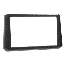 Center Console Display Screen Equipment Carbon Fiber Dashboard Trim Compatible with GR 2023-2025 Models Easy Installation Dashboard Monitor Mounting Kit
