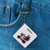 Azeeda 'Mobility Scooter Man' Keyring Tape Measure/Spirit Level Tool (KM00022167)