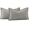 Madizz Textured Chenille Cushion Covers Set of 2 Super Soft