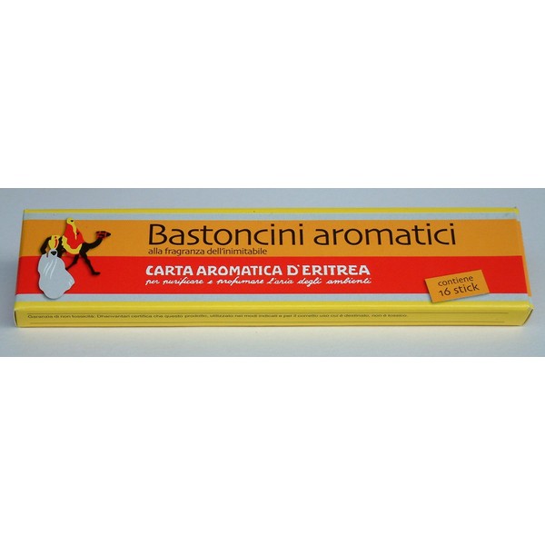 Card Eritrea Scented Sticks for Fumigation - 3 Packs of