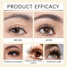 10 ml Waterproof Eye Cosmetics, Mascara for Women, Black