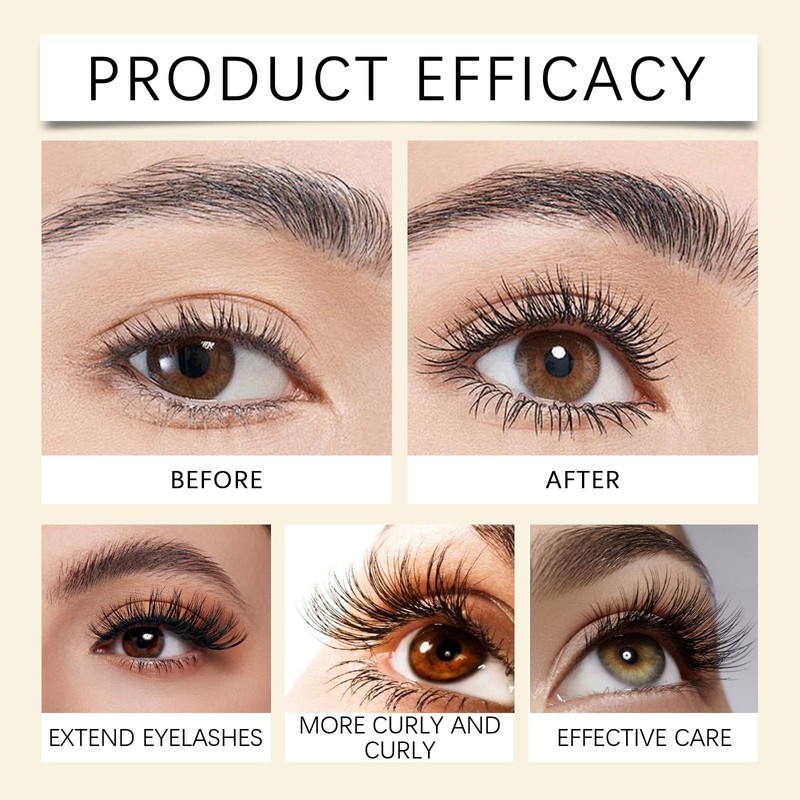 10 ml Waterproof Eye Cosmetics, Mascara for Women, Black