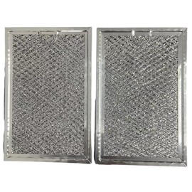 2x-Microwave Grease Filter For GE JVM1790BK01,JVM1790CK01, JVM1790SK01,JVM1790WK01, PSA9240SF2SS,CSA1201RSS05