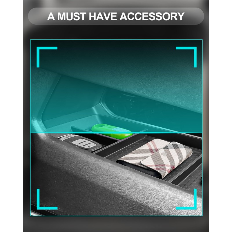 CDEFG for 2025 2026 Chevy Equinox Center Console Organizer for