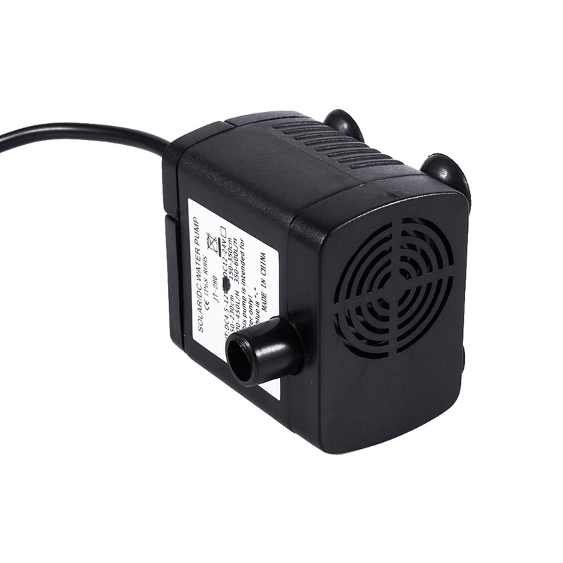 DC12V Solar Amphibious Mini Submersible Water Pump for Fountain Pond