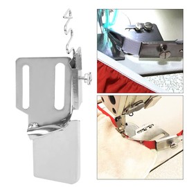 Sewing Machine Hemmer Binder, Adjustable Rubber Band Hemmer for Single Needle and Old Fashioned Sewing Machine Binding Binder Attachment(19MM)