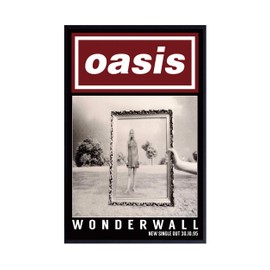 TESIOON Theissen Oasis Wonderwall Vintage Poster Rock Band Music Heavy poster, posters for bedroom Wall Decor - Matte poster Frameless Gift 11 x 17 inch(28cm x 43cm)