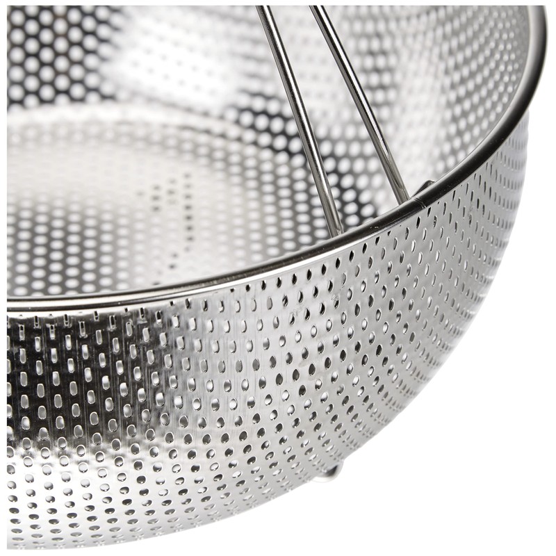 BRA Mehrzweck-Frittierkorb, Rostfreier Edelstahl, stahl, 22 cm.