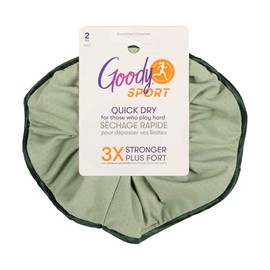 Goody Active Forever Scrunchie Blue Green 2CT