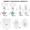 MECOS Juego de 40 Llaveros de Ángel para Alas 40