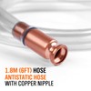 HORUSDY Gas Siphon 6FT Multi-Purpose Super Easy Siphon Pump,1/2" Valve