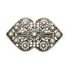 Alpenflüstern Lissy Costume Blouse Brooch, Antique Silver Colour, API077