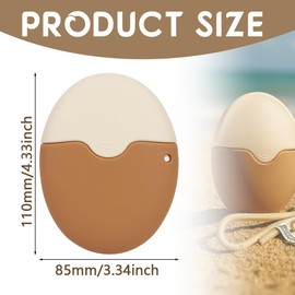 1 Stück Sonnencreme Applikator Kind, Eincremehilfe Sonnencreme, Sonnencreme Roller Auffüllbar, Sun Cream Applicator zum Ersetzen des Sonnenschutz Kopfes