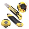 Scimaker 25MM Heavy Duty Utility Knife, Box Cutter with 10pcs