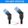 TXSN Bite Valve ON-OFF Switch Tube Nozzle Replacement for Hydration