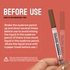 Eyebrow Pencil, 2-in-1 Liquid Eyebrow Pen and Sealing Brow Gel,