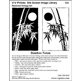Vintage Bamboo NoTan Silkscreen