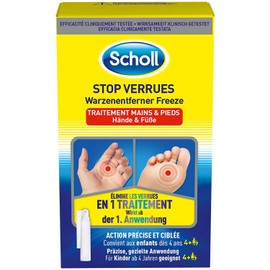 Scholl Freeze Foot and Hands Wart Stoppers - Pack of 3