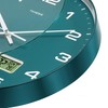 TIMESS Wall Clock, 12" Dial Non-Ticking Silent Battery Operated Analog