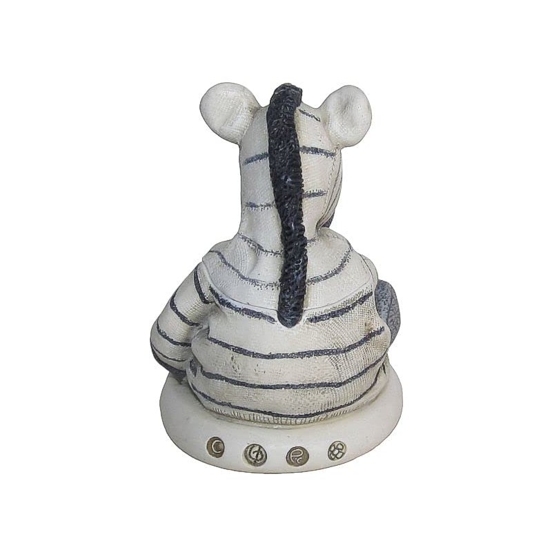 Harmony Kingdom - Mini Ebsy - Jelly Cat Zebra Figurine