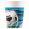 Procos 93746 FSC Paper Cups Football Soccer Fans Party (200ml),